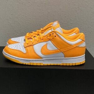 Size US - 9 / EUR- 40.5 Nike Dunk low Retro - DD1503-800 White / Yellow